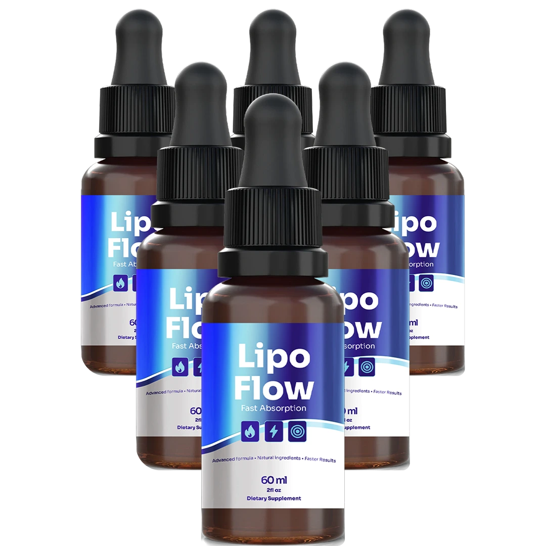 LipoFlow 6 bottle package
